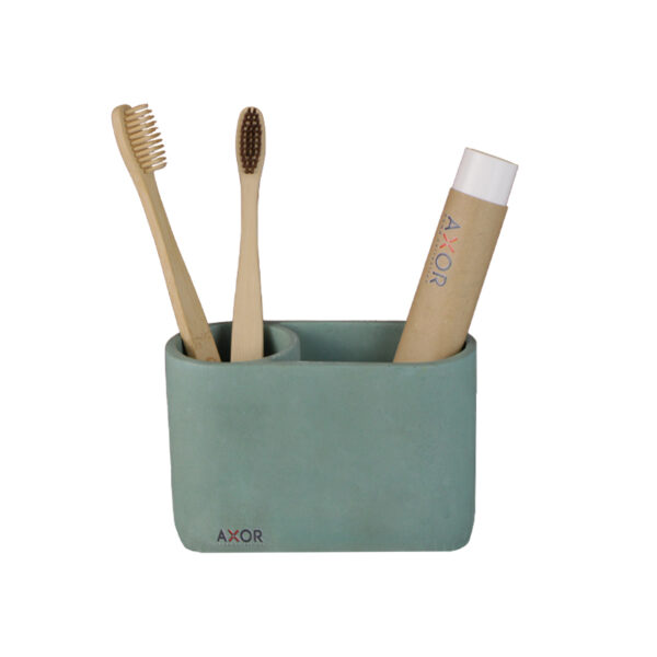 جا مسواکی سنگی AXOR (آکسور) مدل Monica (مونیکا) رنگ سبز معدنی (ptos) - Image 2