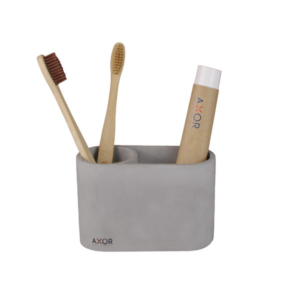 جا مسواکی سنگی AXOR (آکسور) مدل Monica (مونیکا) رنگ طوسی( ptog) - Image 2