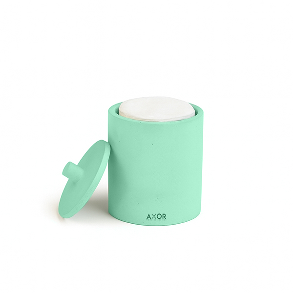 جای پد آرایشی آکسور (AXOR) رنگ فیروزه ای کد (ppaa)