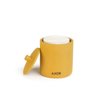 جای پد آرایشی آکسور (AXOR) رنگ زرد انبه ای کد (ppaz)