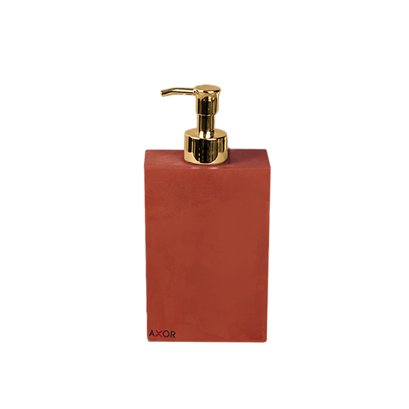 جا مایع دستشویی سنگی AXOR (آکسور) مدل ماریا رنگ قرمز آجری کد (Pjmmq) - Image 4