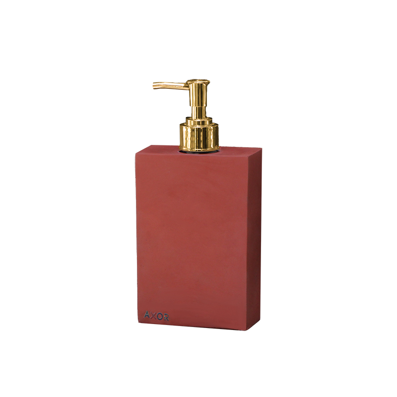 جا مایع دستشویی سنگی AXOR (آکسور) مدل ماریا رنگ قرمز آجری کد (Pjmmq) - Image 5